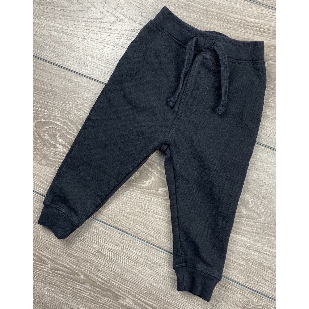 Mish Toddler Boys Pull On Drawstring Sweat Pants Black Size 24 Months